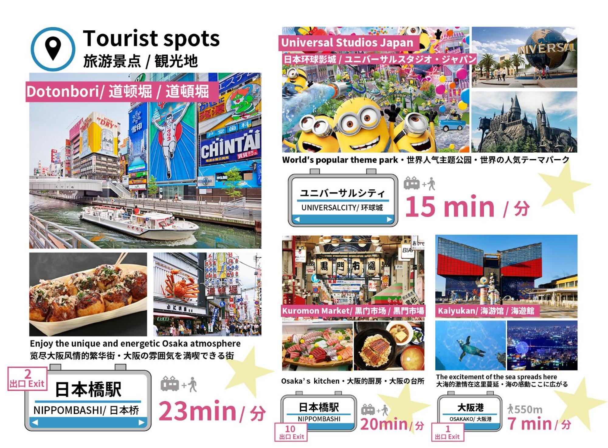 Bijou Suites Nagomi Osaka Eksteriør billede